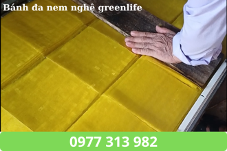 Bánh đa nem nghệ Greenlife - Bí quyết vàng cho món nem nướng Nha Trang chuẩn vị Bánh đa nem nghệ Greenlife - Bí quyết vàng cho món nem nướng Nha Trang chuẩn vị