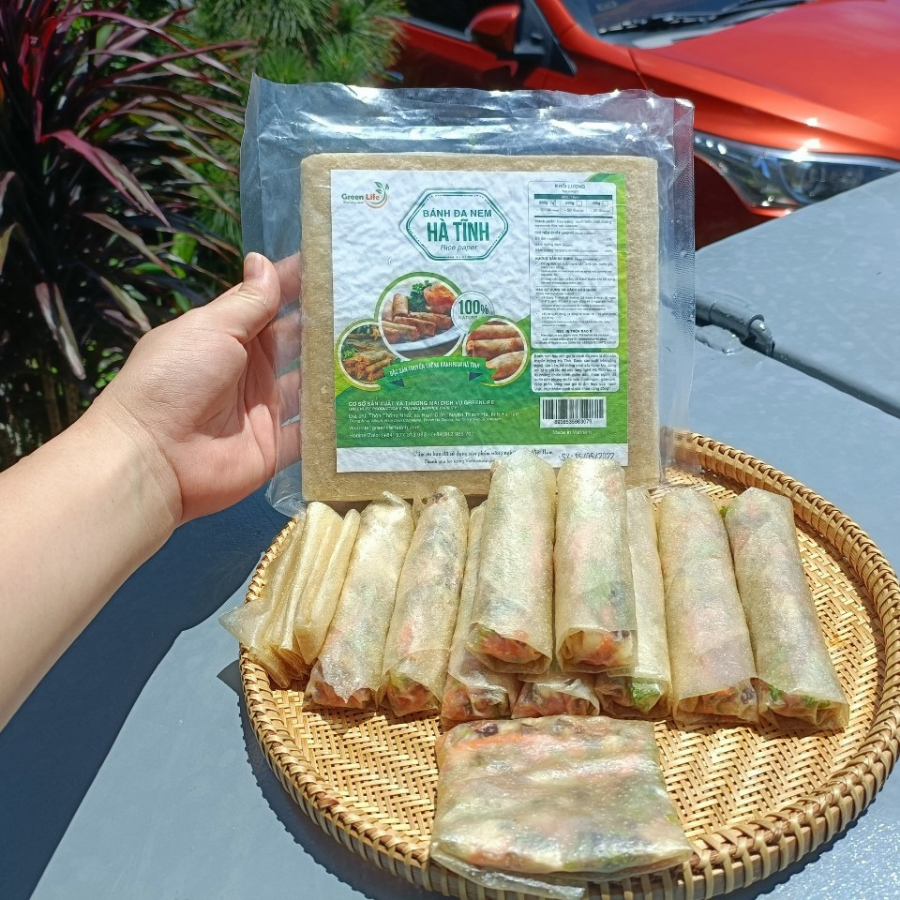 Bánh Ram (bánh đa nem) Hà Tĩnh Greenlife loại 500g